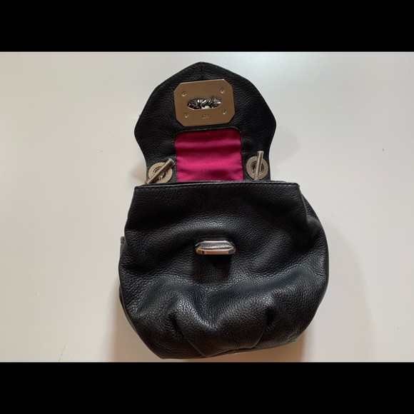 Auth OR by Oroton black leather crossbody bag - Picture 9 of 16